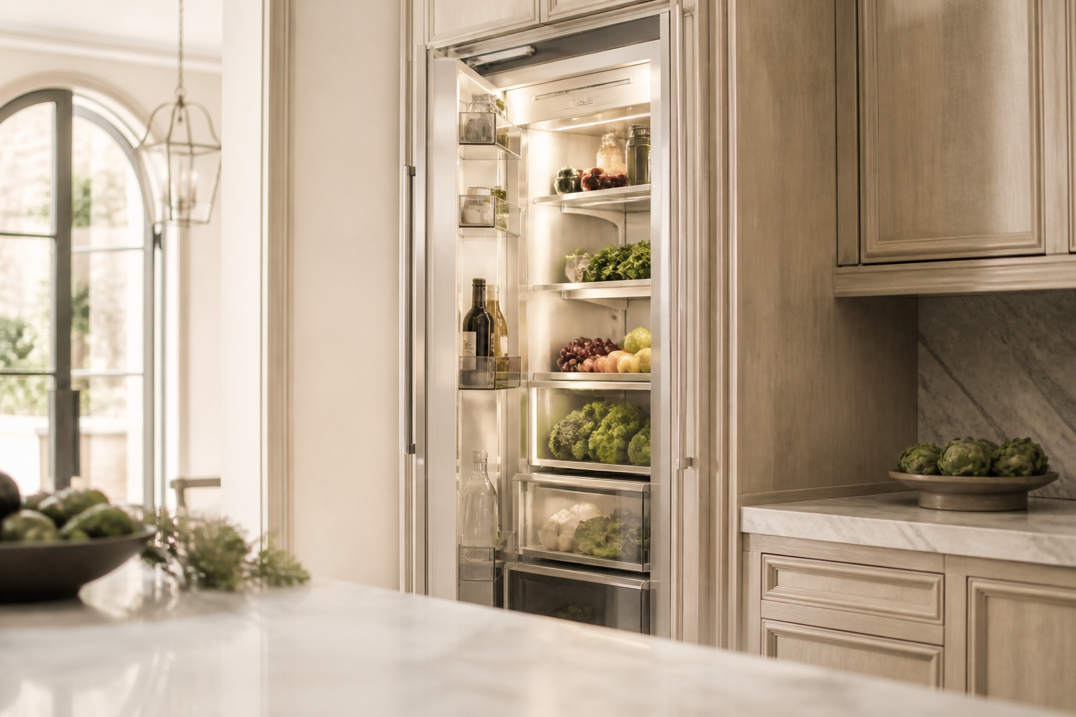 Refrigerator service reference